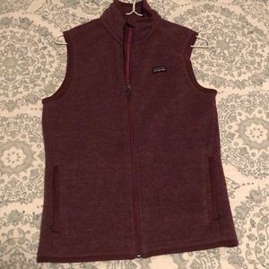 Purple Patagonia Vest -better sweater
